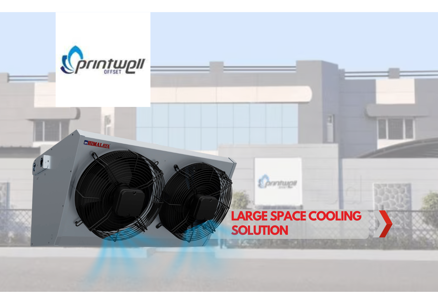 Printwell Offset | Printing Indutry | Central Cooling System